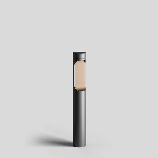 Striking light outbreak in the bollard tube