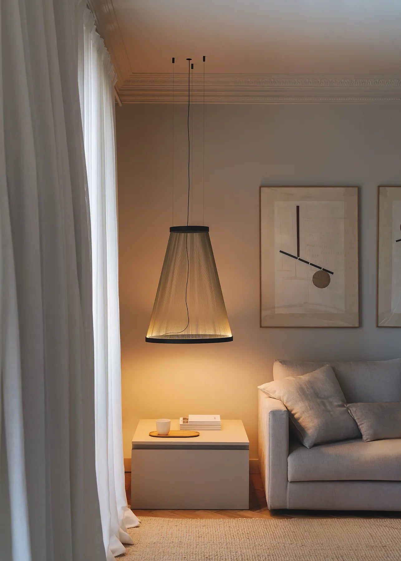 Array Lighting Collection: Sculptural Thread Luminaires by Vibia – ModLux