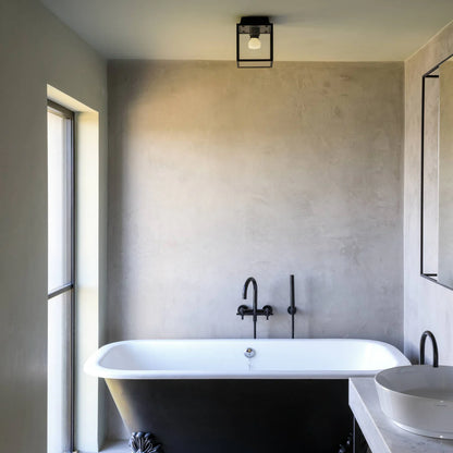 CAGED WET / CEILING / CROSS / SMALL